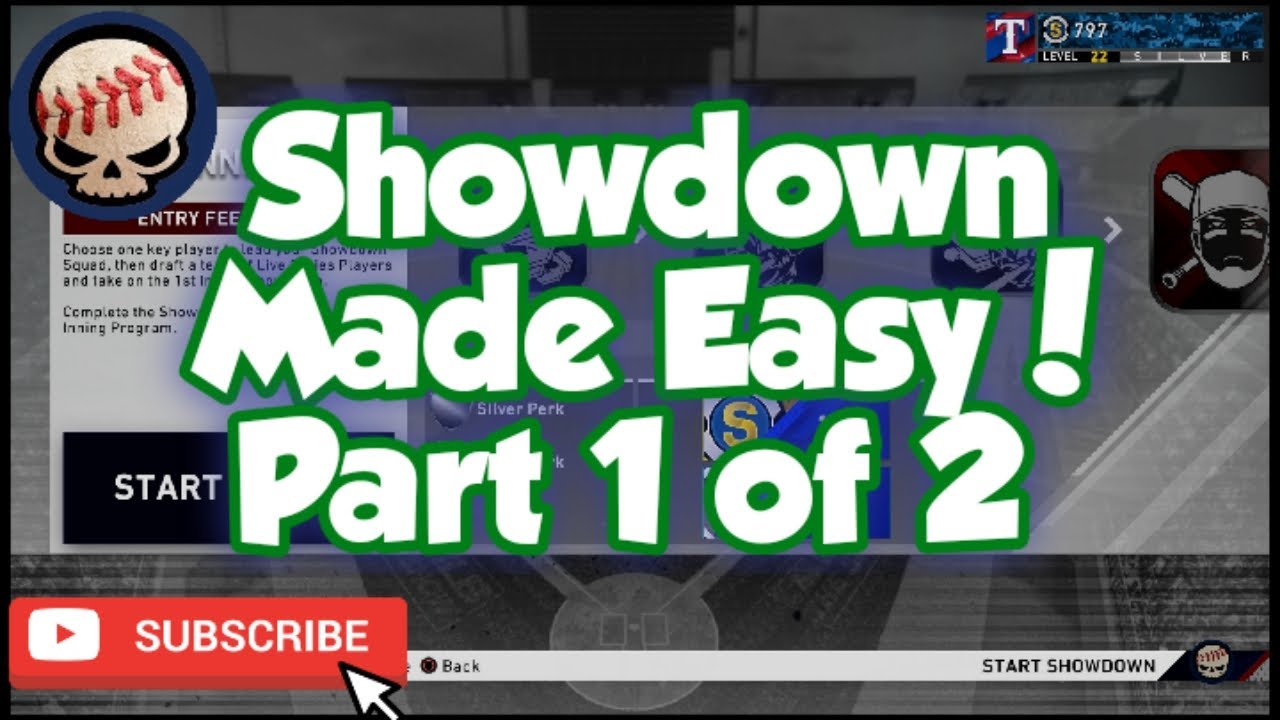 HOW TO BEAT SHOWDOWN FAST PART 1 IN MLB THE SHOW 20! DIAMOND DYNASTY TIPS AND TRICKS
