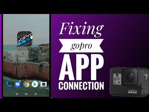 Fixing GoPro app connection issues