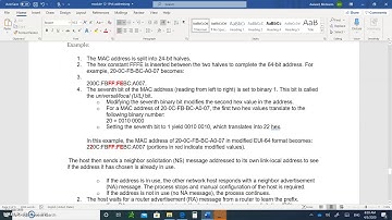CCNA 7 ITN- Introduction to Networks- Module 12 IPv6 addressing part 4