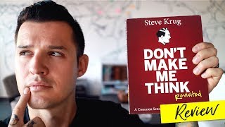 Don't Make Me Think | Steve Krug | UX Design Book Review