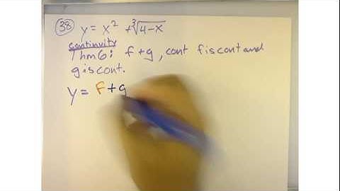 AP Calculus 2 3 Continuity at a Point HW #38