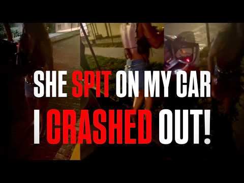 SHE SPIT ON MY CAR, I CRASHED OUT!!! (Members)