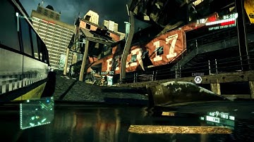 Crysis 2 Multiplayer Gameplay PC Demo - Pier 17 [HD]