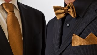 Turn a Neck Tie to a Bow Tie (EASY and AUTHENTIClooking) with Jimmy Lard  The Sock Snob