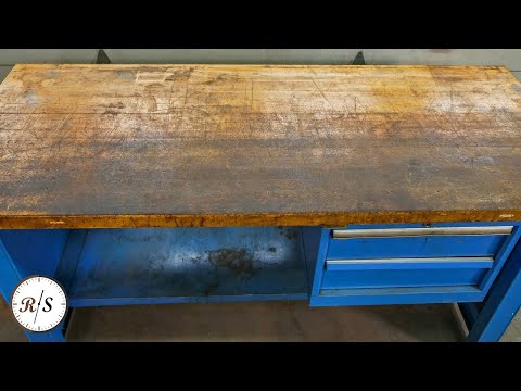 restoring an old beat up workbench