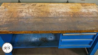 Restoring an Old Beat Up Workbench