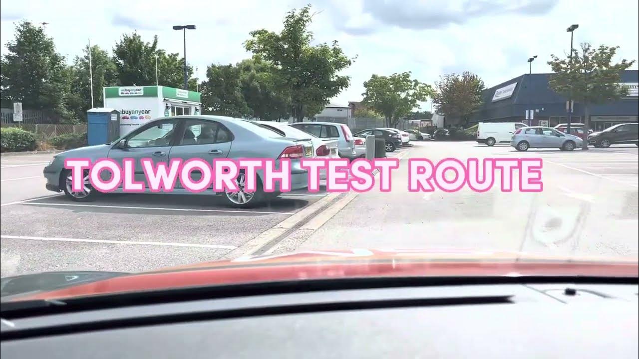 TOLWORTH TEST ROUTE YouTube TOLWORTH TEST ROUTE YouTube