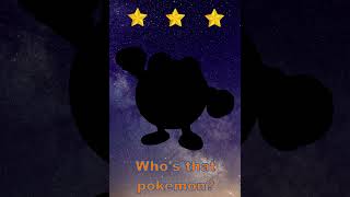 Who's That Pokemon?
