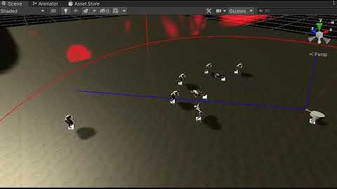 Unity 3D, Automatic Gun AI