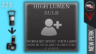 Roblox Survive the Night - New Perk 'High Lumen Bulb' (Short Demonstration)