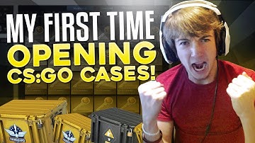 My First Time Opening CS:GO Cases!