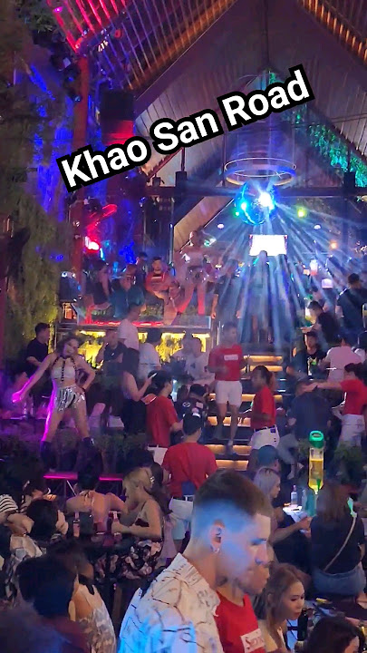 Khao San Road Bangkok The Club Nightlife #bangkoknightlife #bangkok