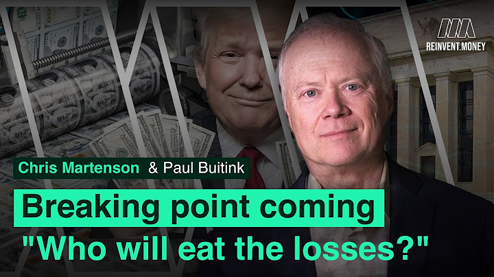 Chris Martenson: "There is a lot of tension in the air. Breaking point is coming."