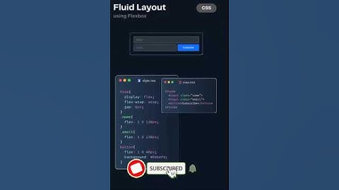 Mastering Fluid Layouts: Building a Stylish HTML CSS Form for Any Screen Size! #css #css3 #coding
