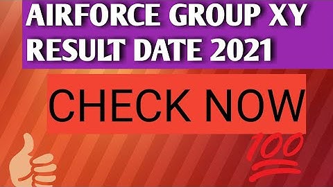 CASB  Airforce Group XY Result 2021date |IAF Result Today Update Enrollment list |Cut Off CASB.