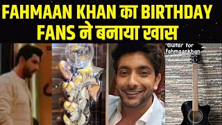 Fahmaan Khan के Birthday को फैंस ने बनाया खास | Fahmaanians | Sumbul Touqeer Khan | SuMaan