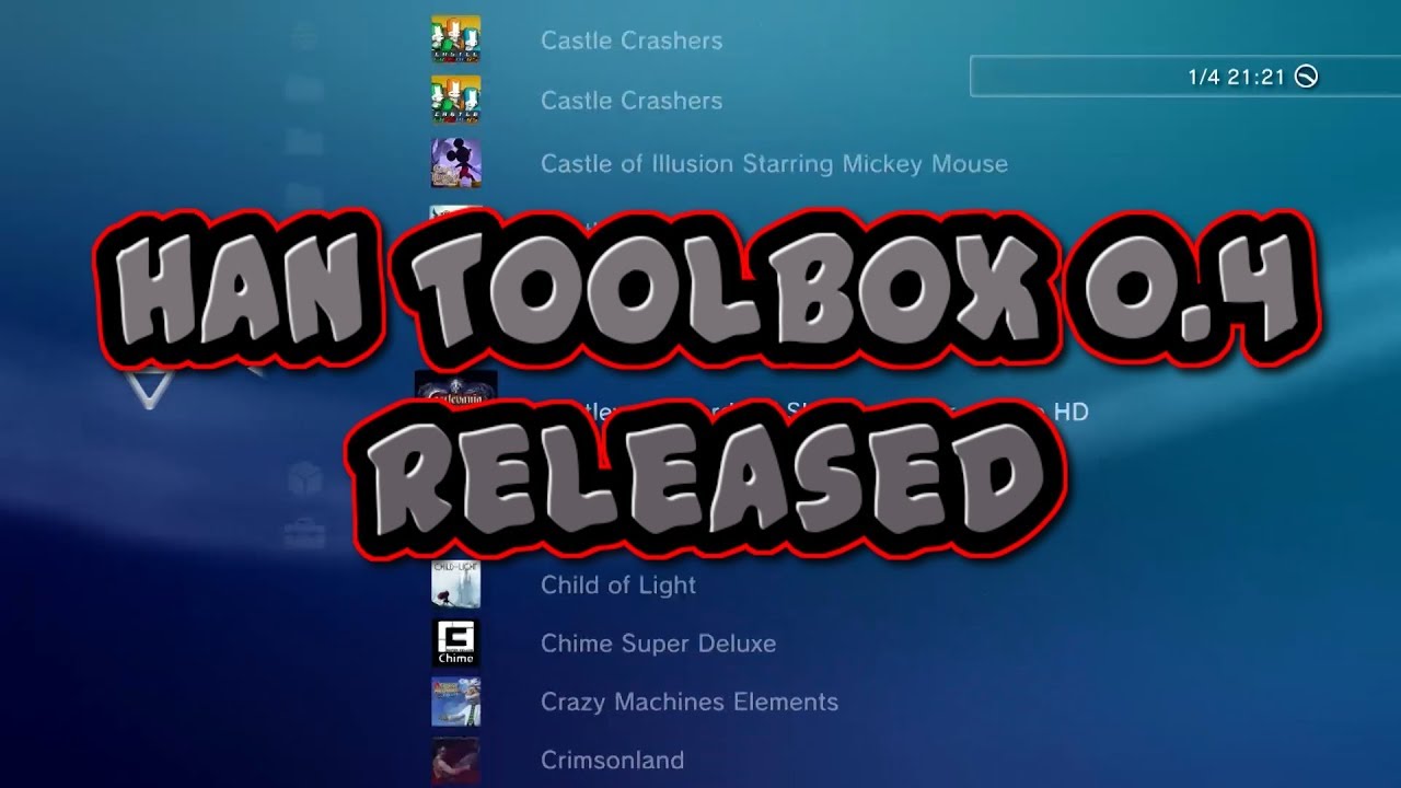 Ps3 Han Toolbox Psx Place