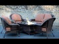 Fire Pit Patio Table And Chairs