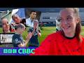 Jamie Johnson FC cast at Man City’s Etihad! Behind The Scenes | CBBC
