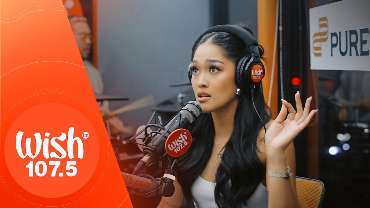 dia maté performs "Ganda Gandahan" LIVE on Wish 107.5 Bus