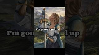 Im Gonna Stand Up. Aelin Galantirius. Throne Of Glass
