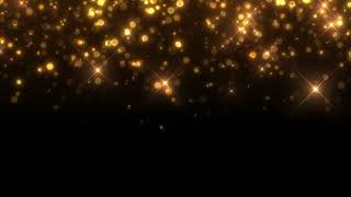 falling golden glitter particles  light background video screenshot 5