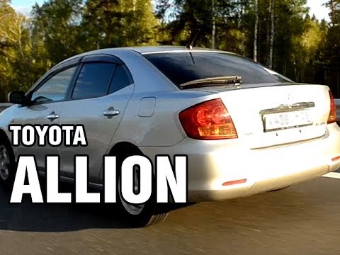 Toyota ALLION, 2002, 1NZ-FE, 109 hp - краткий обзор