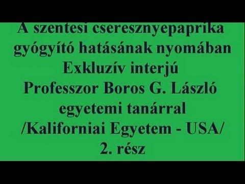 Videó: A Növények Jótékony Hatása. 2. Rész