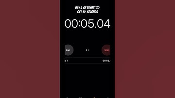 Day 4 of trying to get 10 seconds EXACTLY