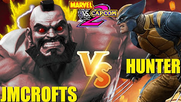 MvC2 Mvci Umvc3 JMCROFTS vs HUNTER pt 4