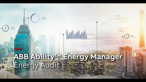 ABB Ability Energy Manager - Tutorial - Energy Audit