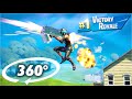 360° Fortnite Victory Royale TOP 5 Moments in VR 360 - Fortnite Funny moments VR