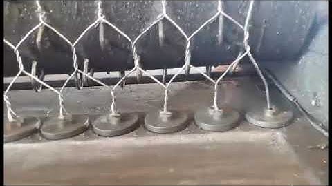 * STEINFELS KG * has for sale a Wafios SSF35 hexagonal wire netting machine