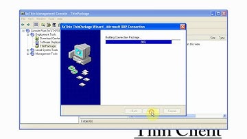 Using SoThin ThinPackage to launch a simple Published Application