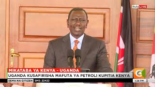 President Ruto's speech during during Museveni's State Visit to Kenya