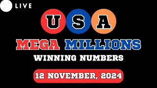 Mega Millions Lottery Drawing for Nov 12, 2024 - Live Winning Numbers & Results