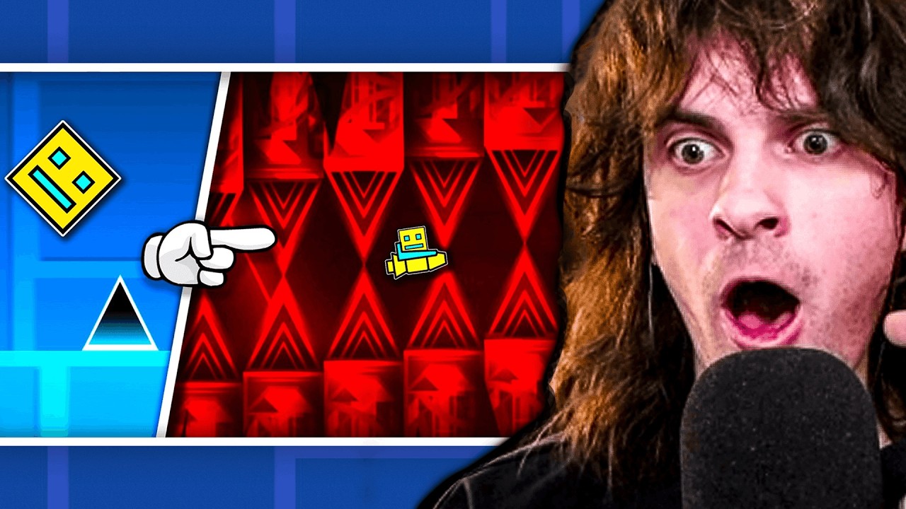 The History of Geometry Dash's Hardest Levels (REACTION) - YouTube