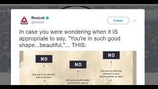 NEWS ALERT: Reebok Posts Anti-Trump Tweet
