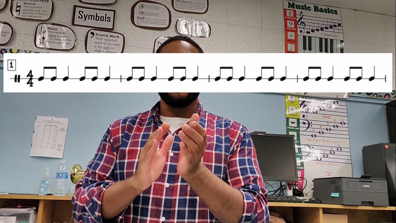 Practice your Quarter notes, Eighth notes, and Quarter rests, Mr. Smith ...