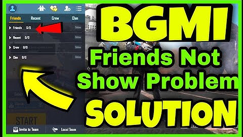 100% Working 😍 Bgmi Server Error Problem Fix | Friends not showing in bgmi | Bgmi Server is Busy