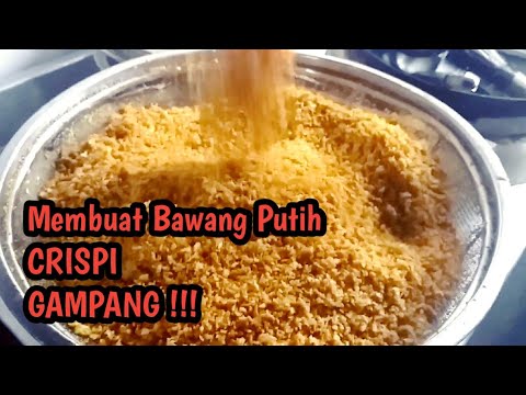 Menggoreng Bawang Merah dengan 4 Macam Tepung. Tepung Mana yang Lebih Renyah?. 