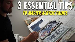 3 Essential Acrylic Painting Tips (How to Blend)