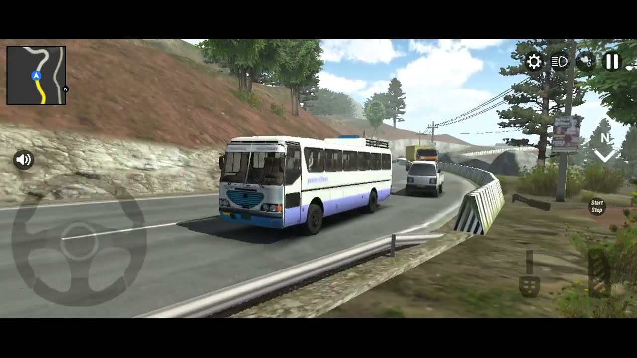 New Passenger Bus Game: Real City Driving Craziest Gameplay - Android Simulator
