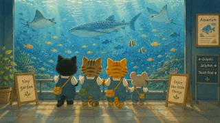 Wonder Feels Bigger When We Share It. 🐋🐈 Warm Vinyl Jazz for an Aquarium Day with Friends screenshot 3