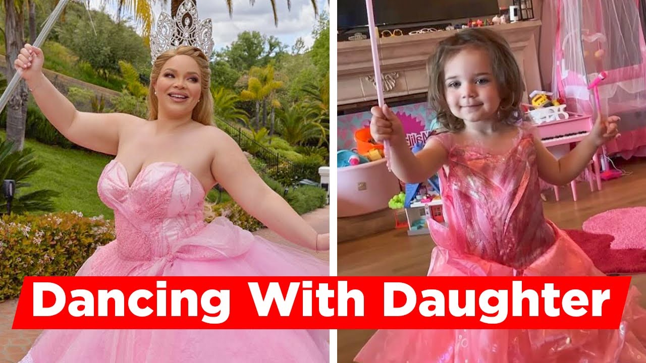 Trisha Paytas And Her Daughter Malibu Dancing With Matching Glinda