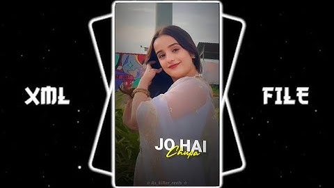 ZARA SA ❤️ || INSTAGRAM TRENDING SONG ALIGHT MOTION VIDEO EDITING XML FILE  💌 #xml #alight_motion