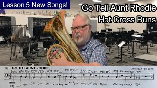 Learning the Baritone Baritone lesson #5 #instructions #musictraining #baritone #euphonium