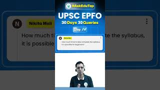 UPSC EPFO Syllabus: How Much Time Is Required for Beginners to Complete It?