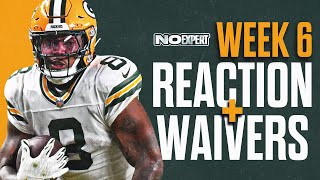 Week 7 Waivers and ROS Rankings | Fantasy Football 2025