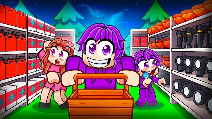 We Built A WORKING SUPER STORE In 99 Nights In The Forest!